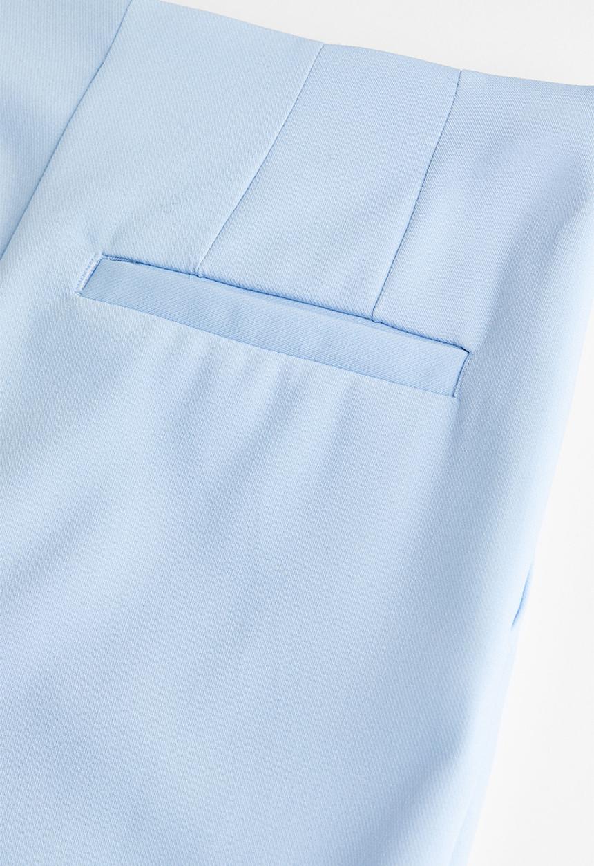 H&M - Tapered trousers - light blue