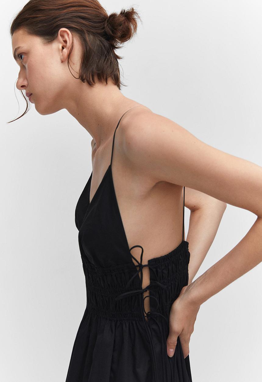 MANGO - Dress lipsi - black