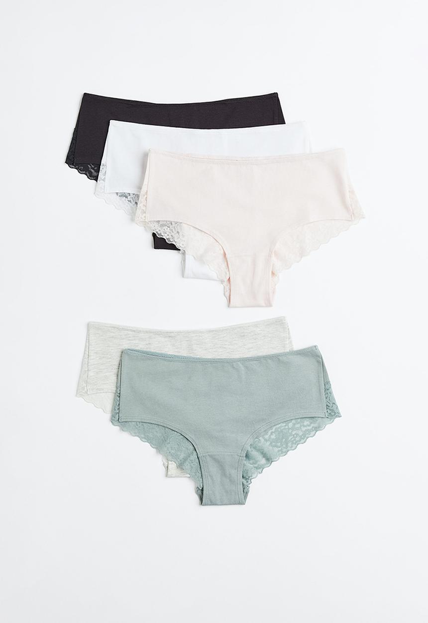 H&M - 5-pack hipster briefs - multi