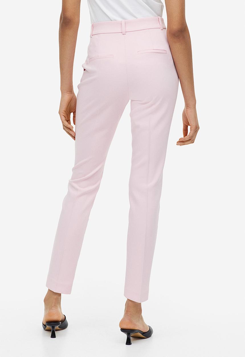 H&M - Cigarette trousers - light pink
