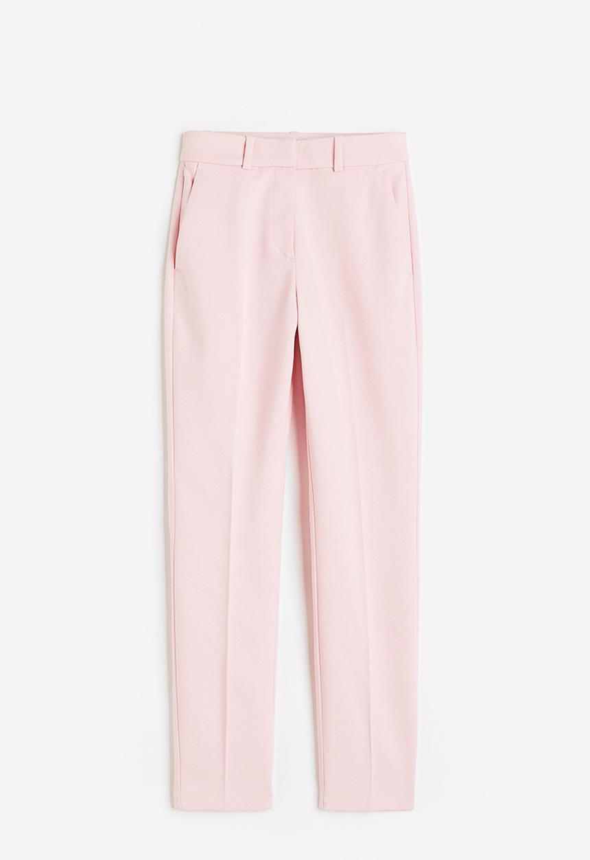 H&M - Cigarette trousers - light pink