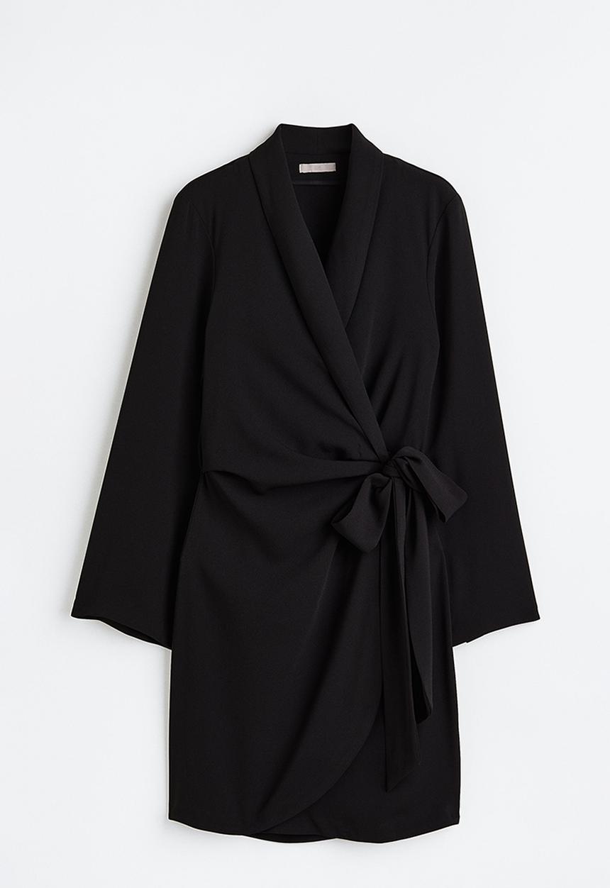 H&M - Wrap dress - black