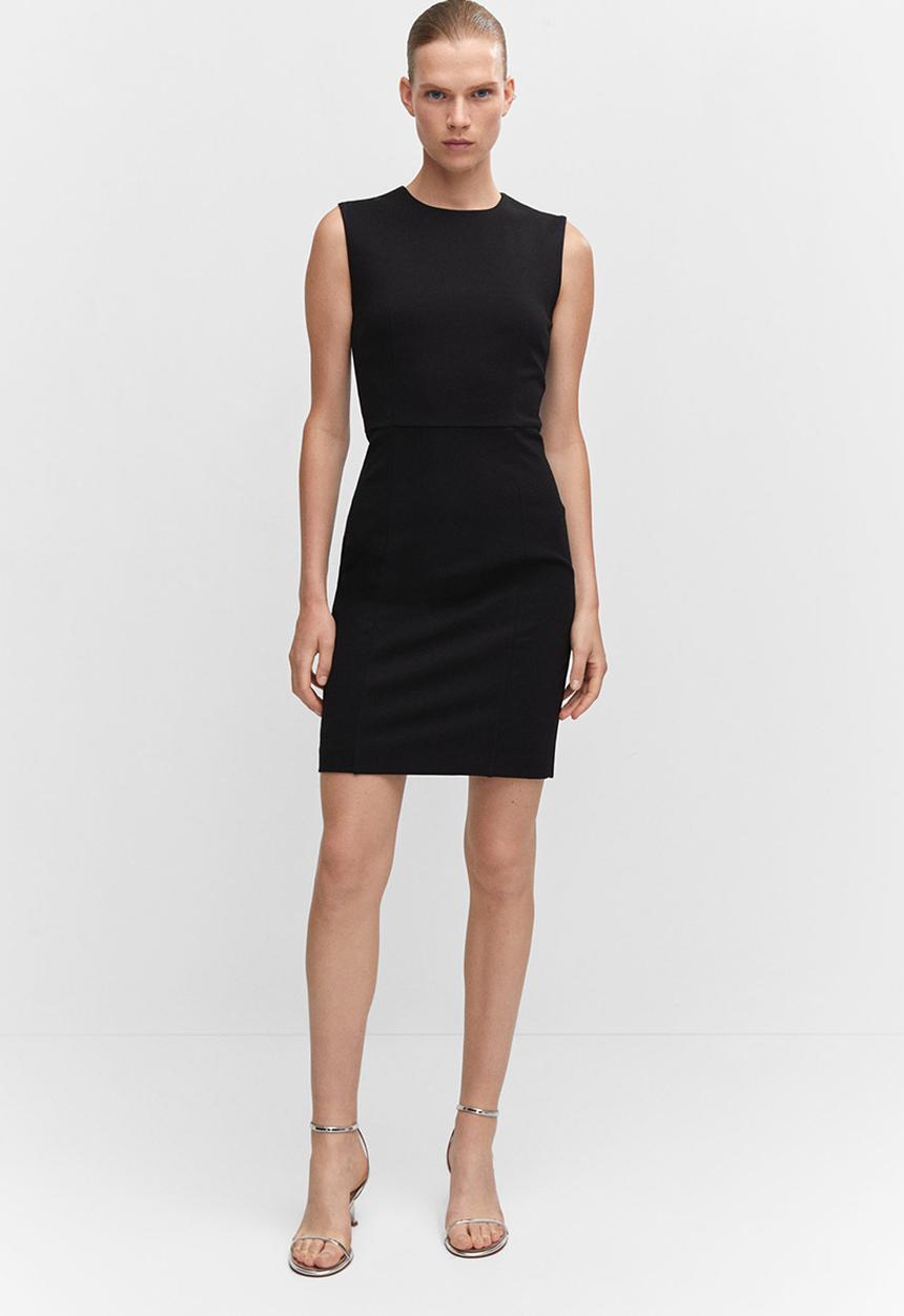 MANGO - Dress paloma - black
