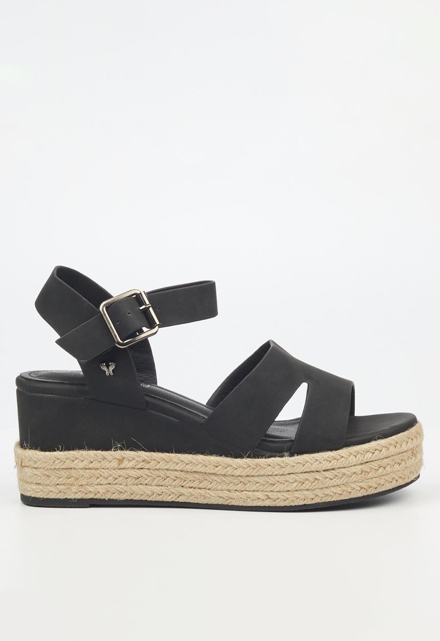 Butterfly Feet - Chance 1 wedge heel - black