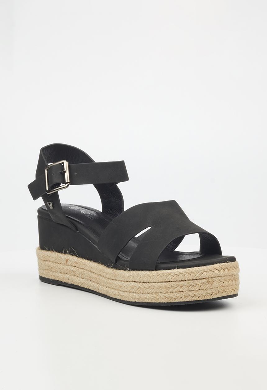 Butterfly Feet - Chance 1 wedge heel - black