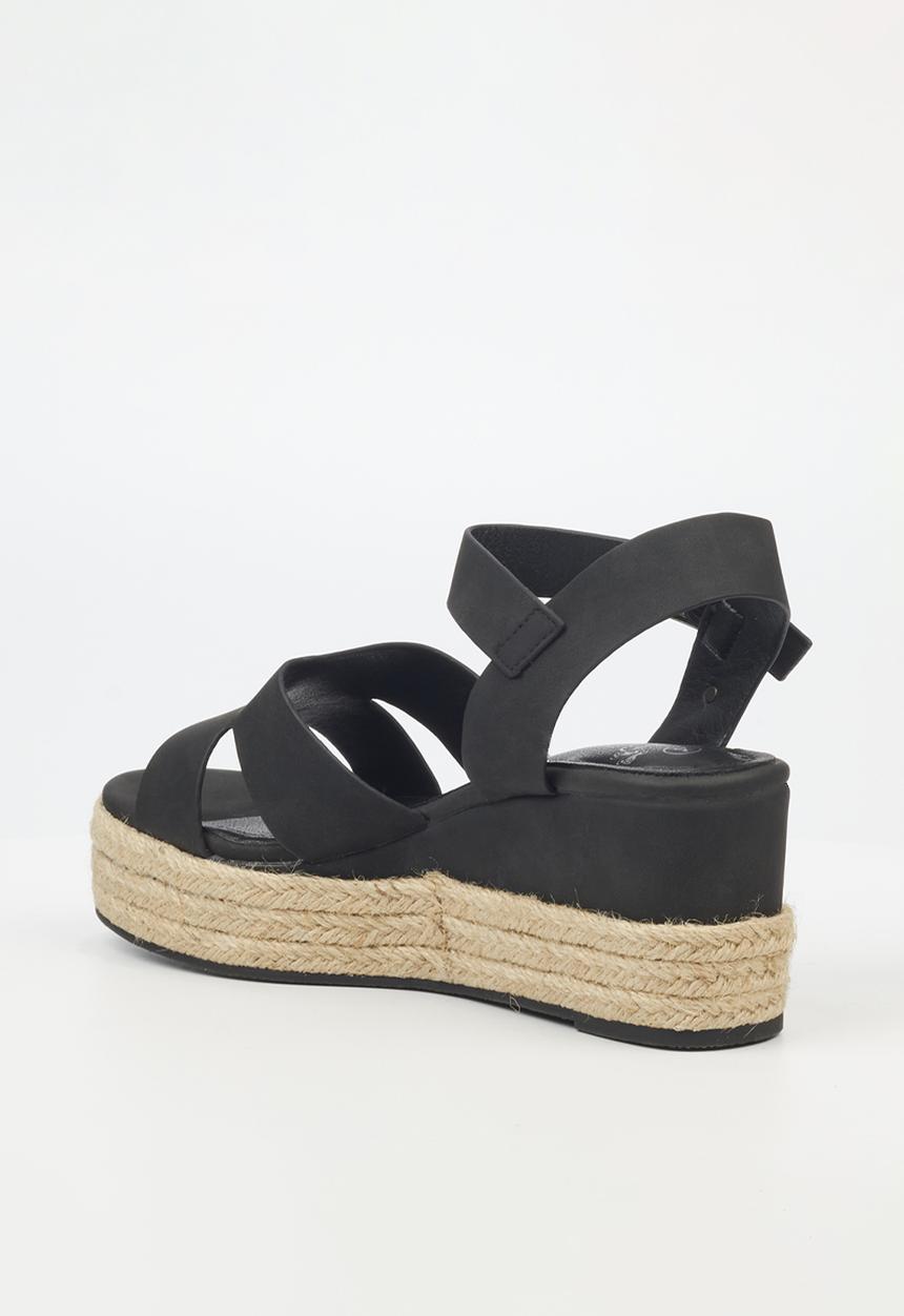 Butterfly Feet - Chance 1 wedge heel - black
