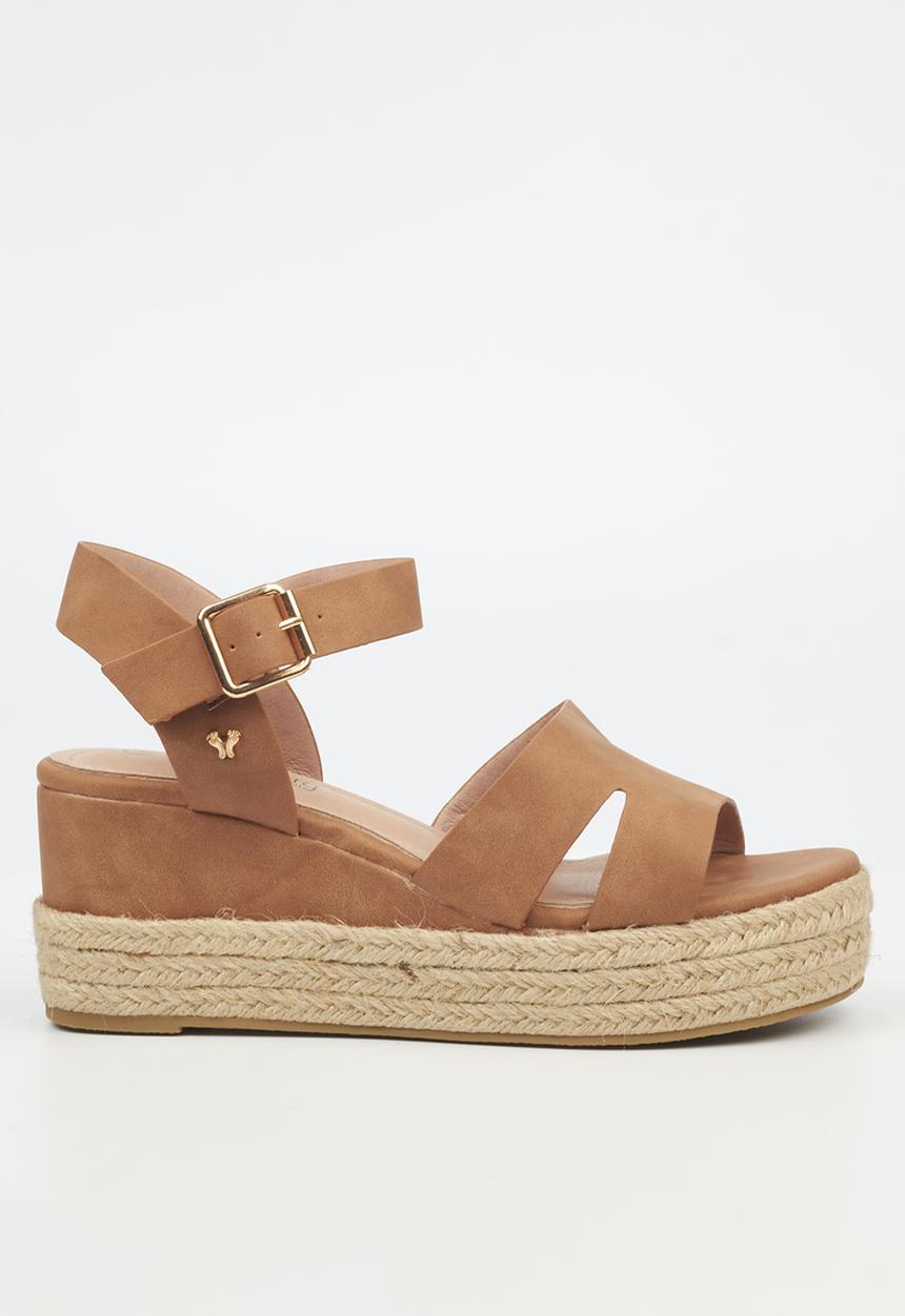 Butterfly Feet - Chance 1 wedge heel - tan