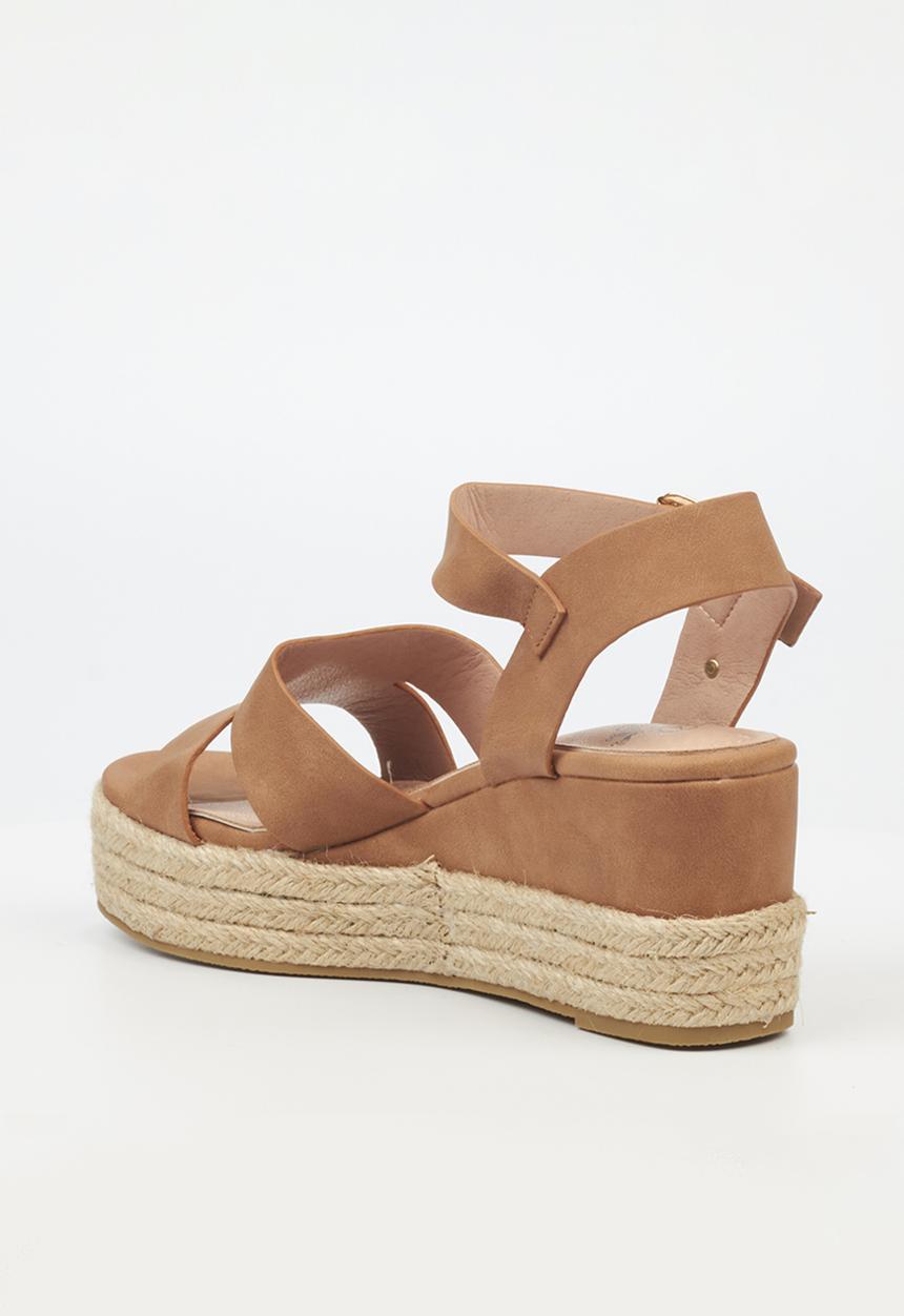 Butterfly Feet - Chance 1 wedge heel - tan