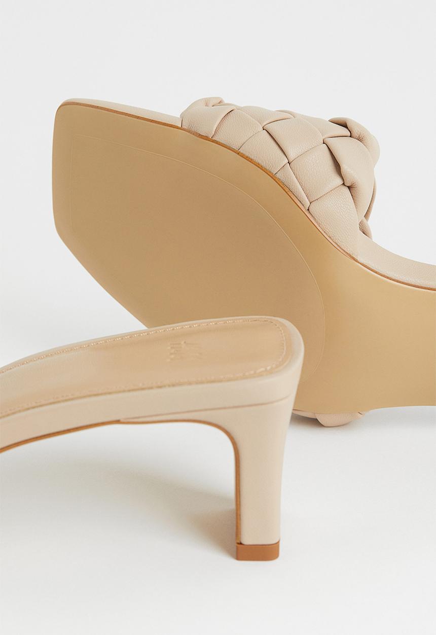 H&M - Mules - beige