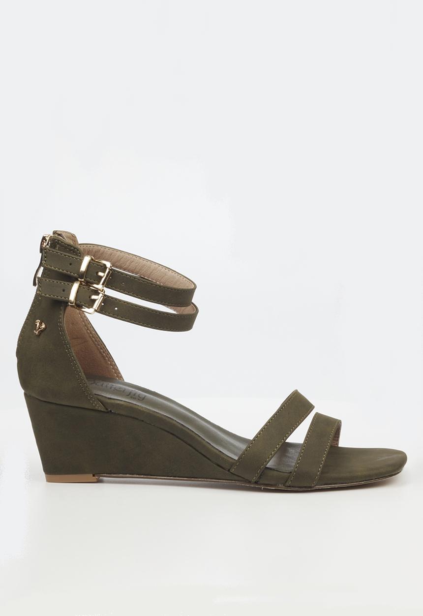 Butterfly Feet - Marla 1 wedge heel - olive