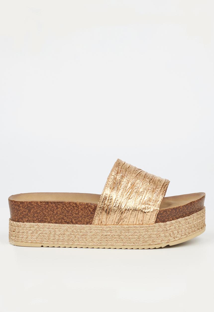 Butterfly Feet - Peacan 1 sandal - rose gold