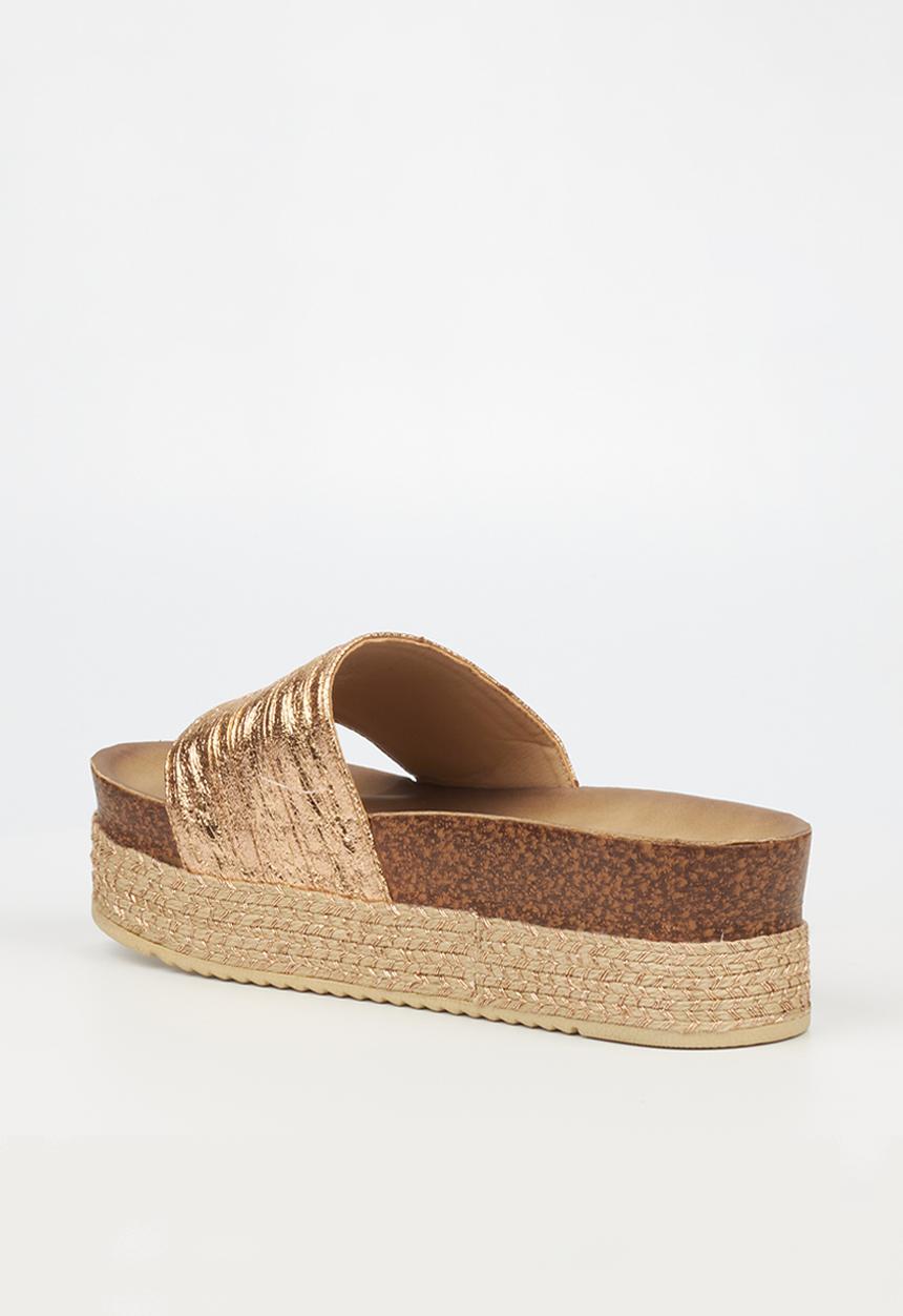 Butterfly Feet - Peacan 1 sandal - rose gold