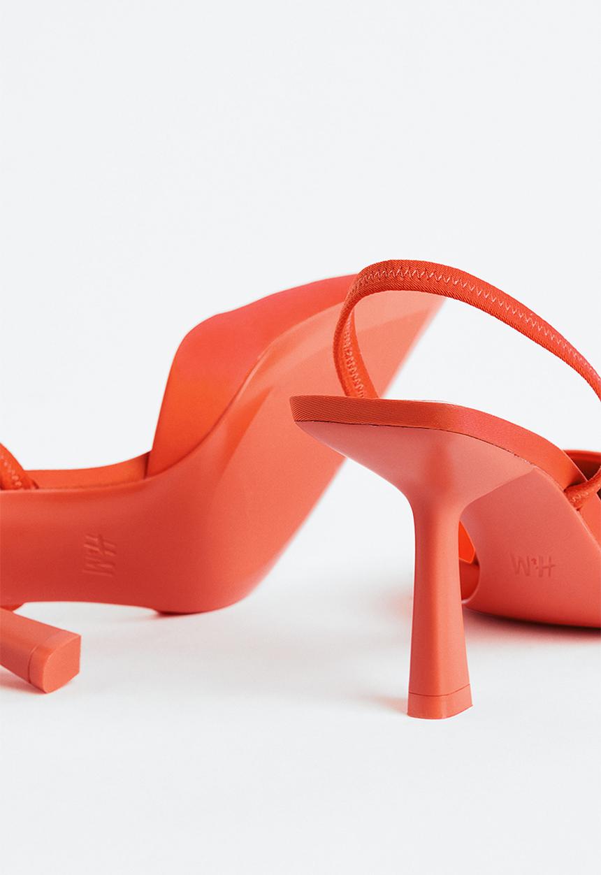 H&M - Slingbacks - orange