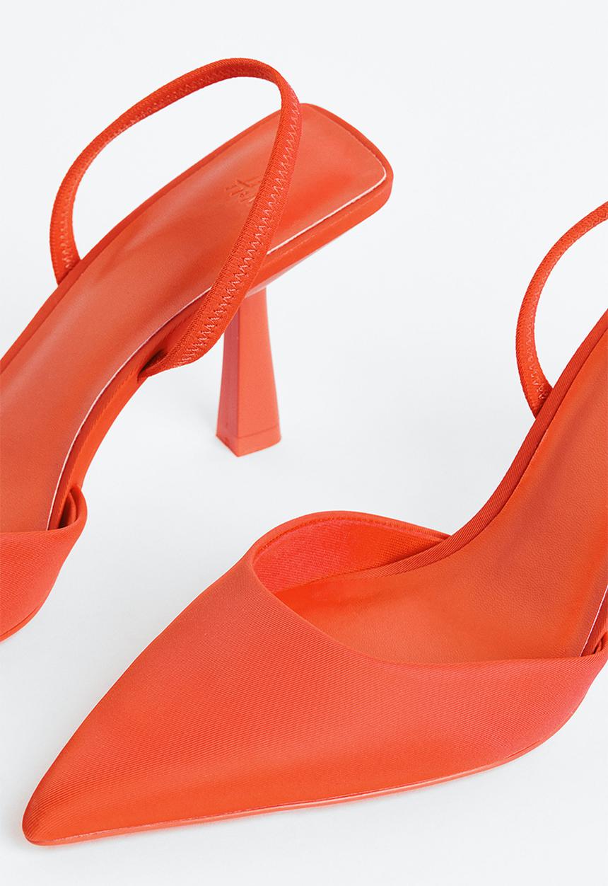 H&M - Slingbacks - orange
