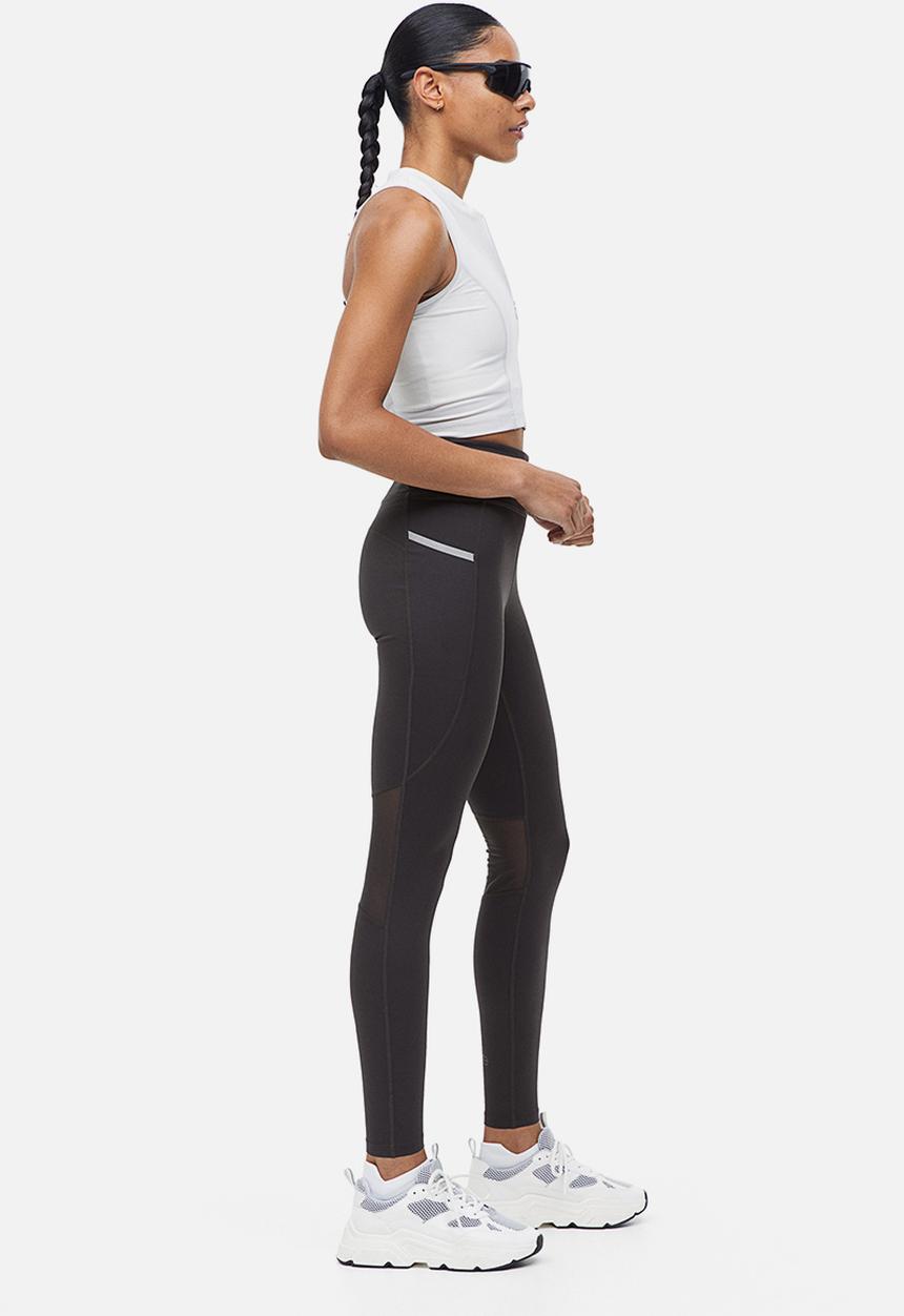 H&M - Drymove™ running tights - grey