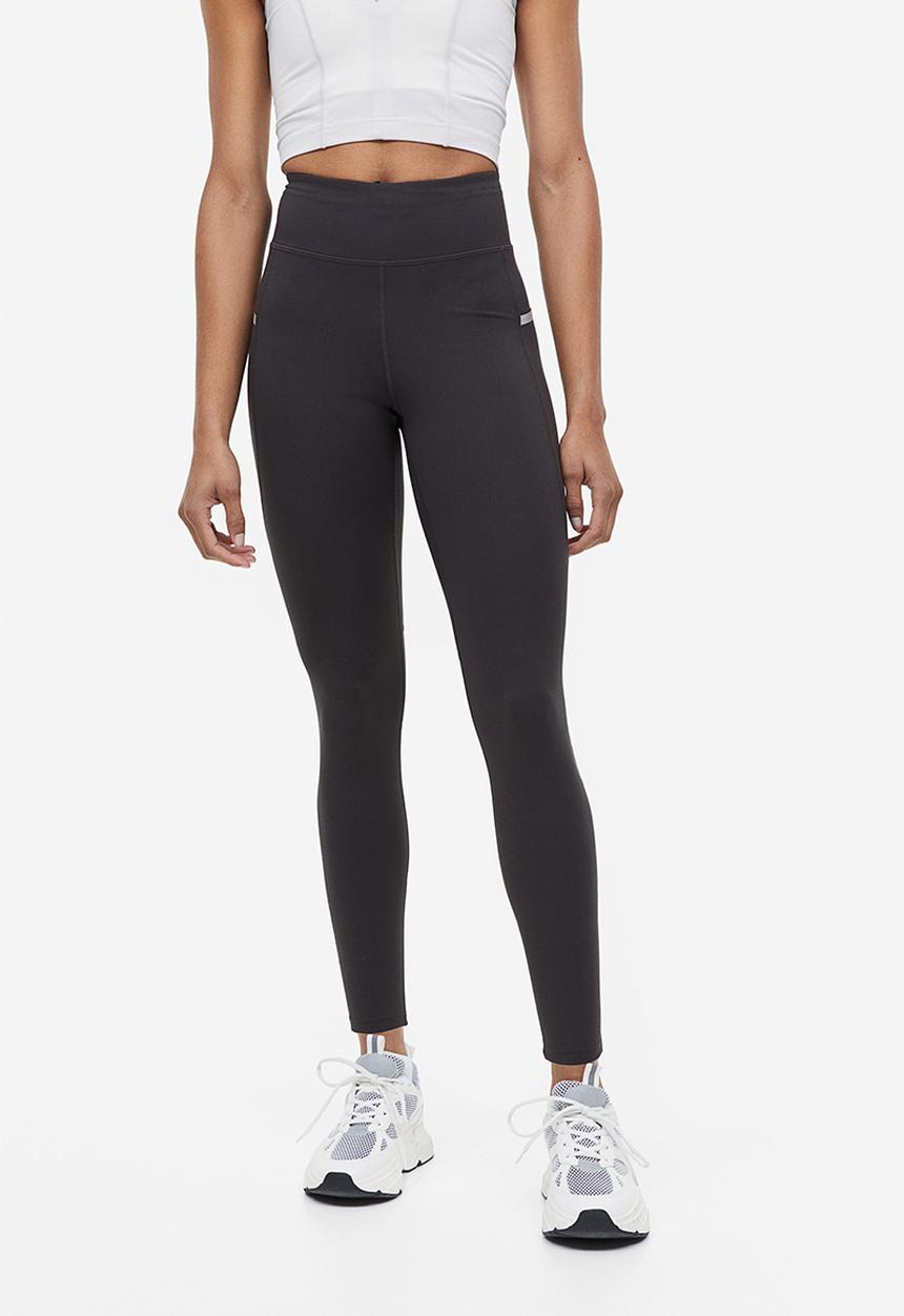 H&M - Drymove™ running tights - grey