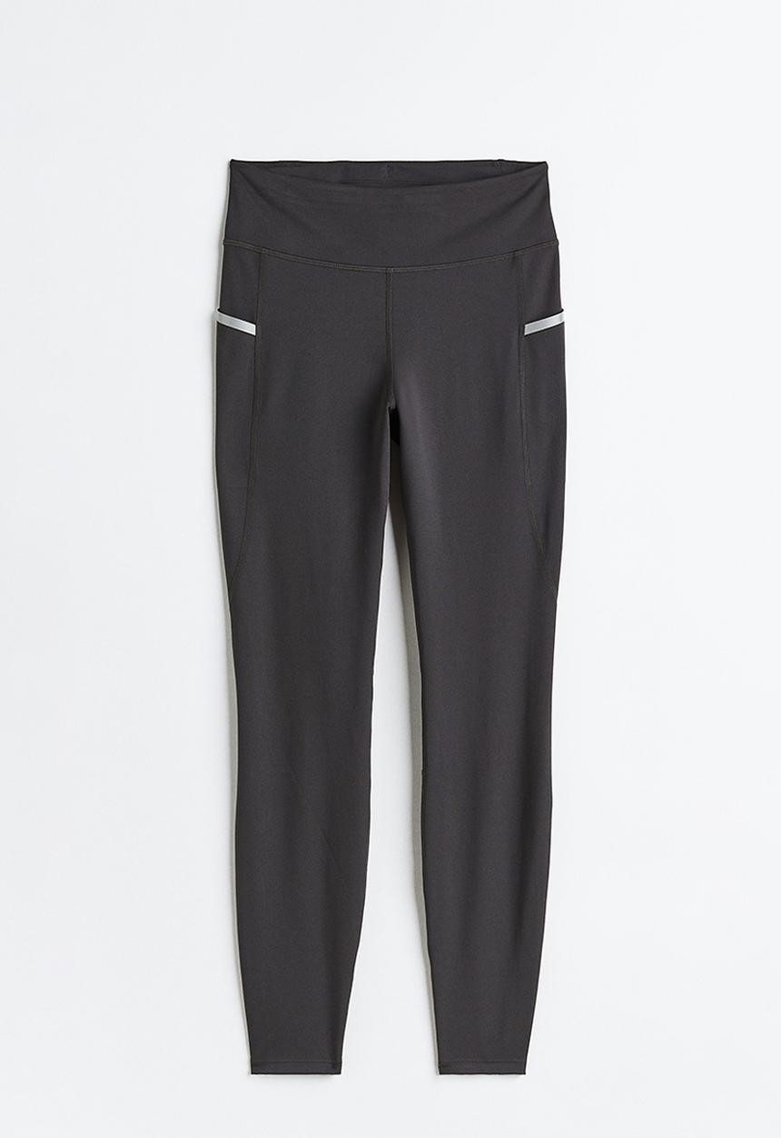 H&M - Drymove™ running tights - grey