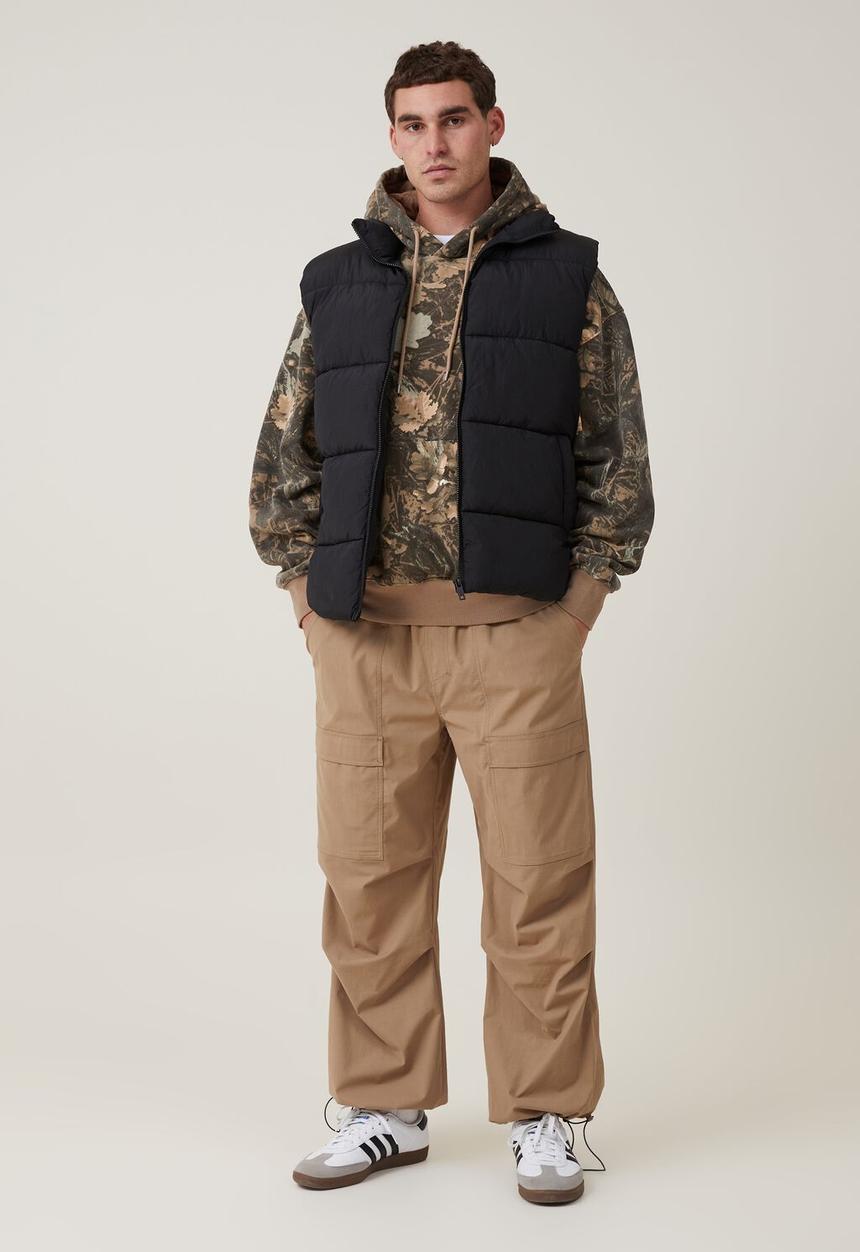 Cotton On - Oversized hoodie - timber camo