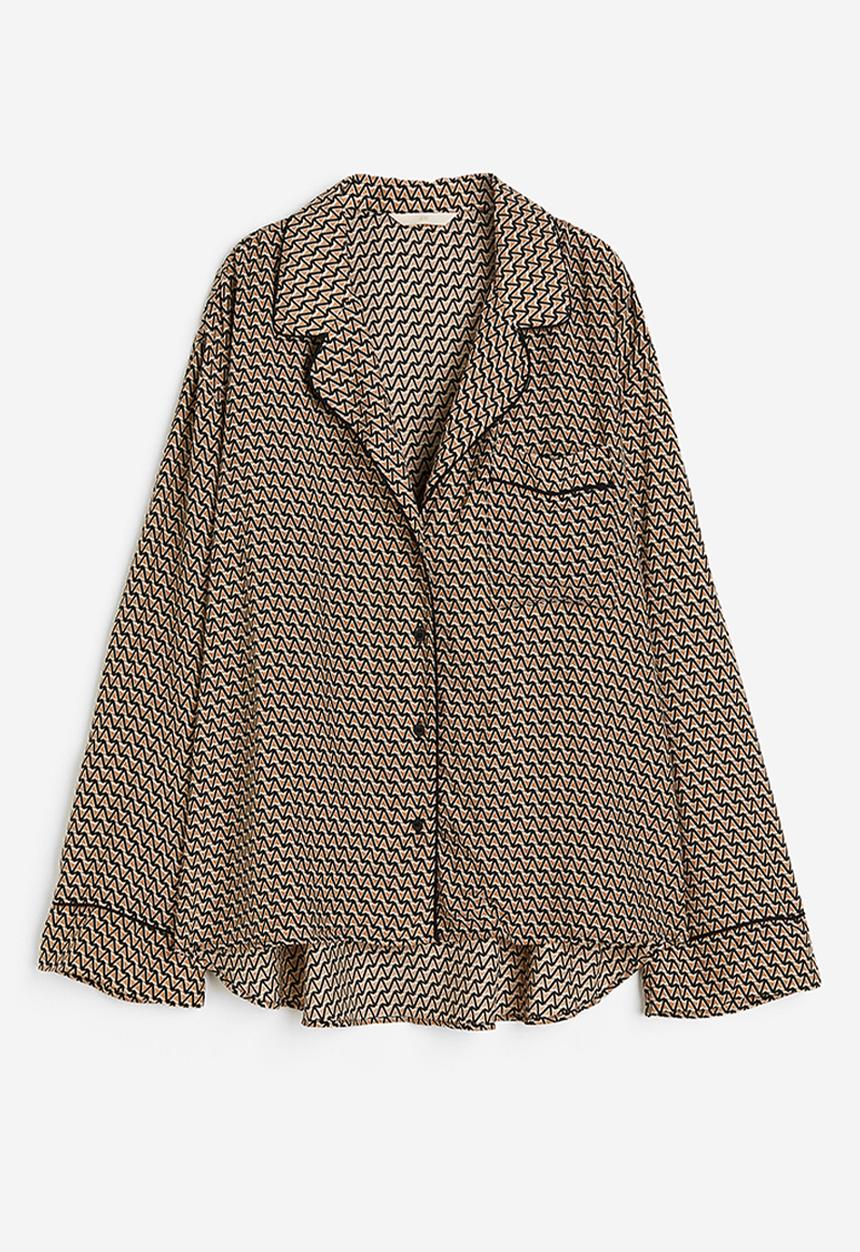 H&M - Patterned shirt - beige/patterned 