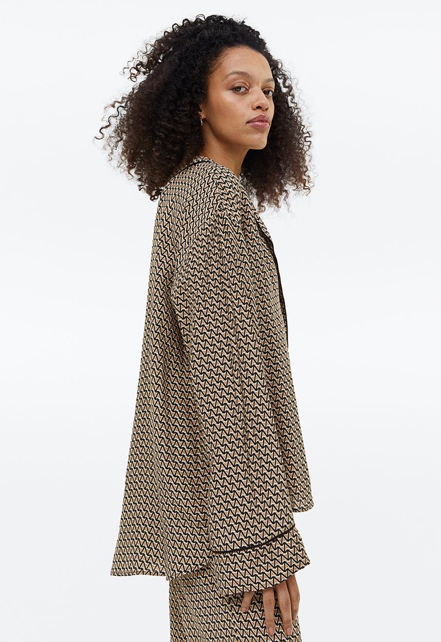 H&M - Patterned shirt - beige/patterned 