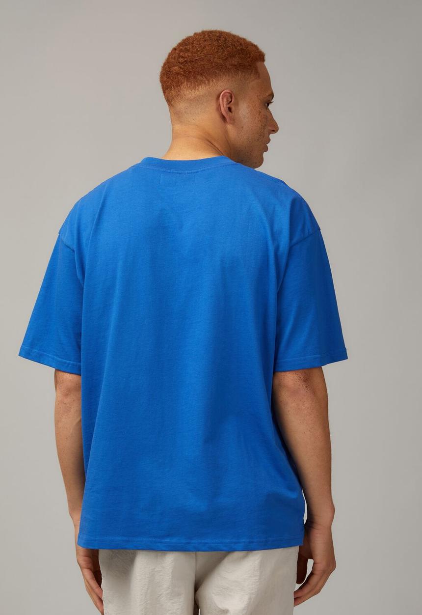 Factorie - Box fit unified t-shirt - cobalt / unified lockup