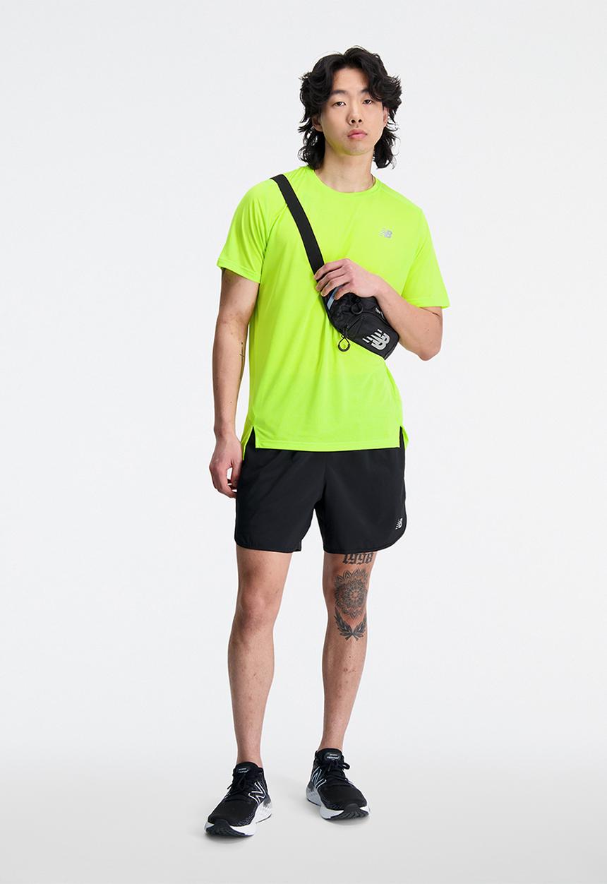New Balance  - Accelerate short sleeve - hi-lite