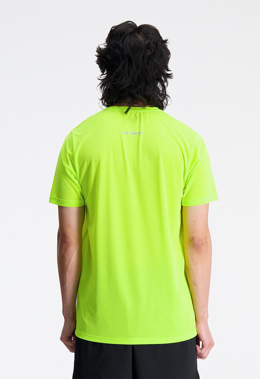 New Balance  - Accelerate short sleeve - hi-lite