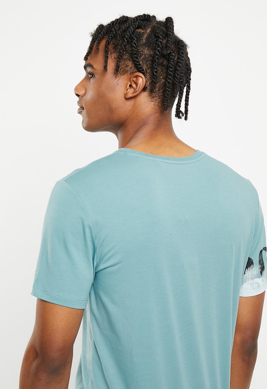 GUESS - Short sleeve cn 1203 Guess tee - honest blue