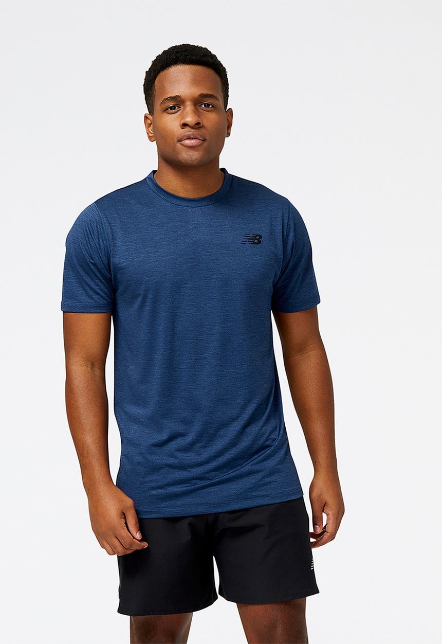New Balance  - Tenacity short sleeve - nb navy heather
