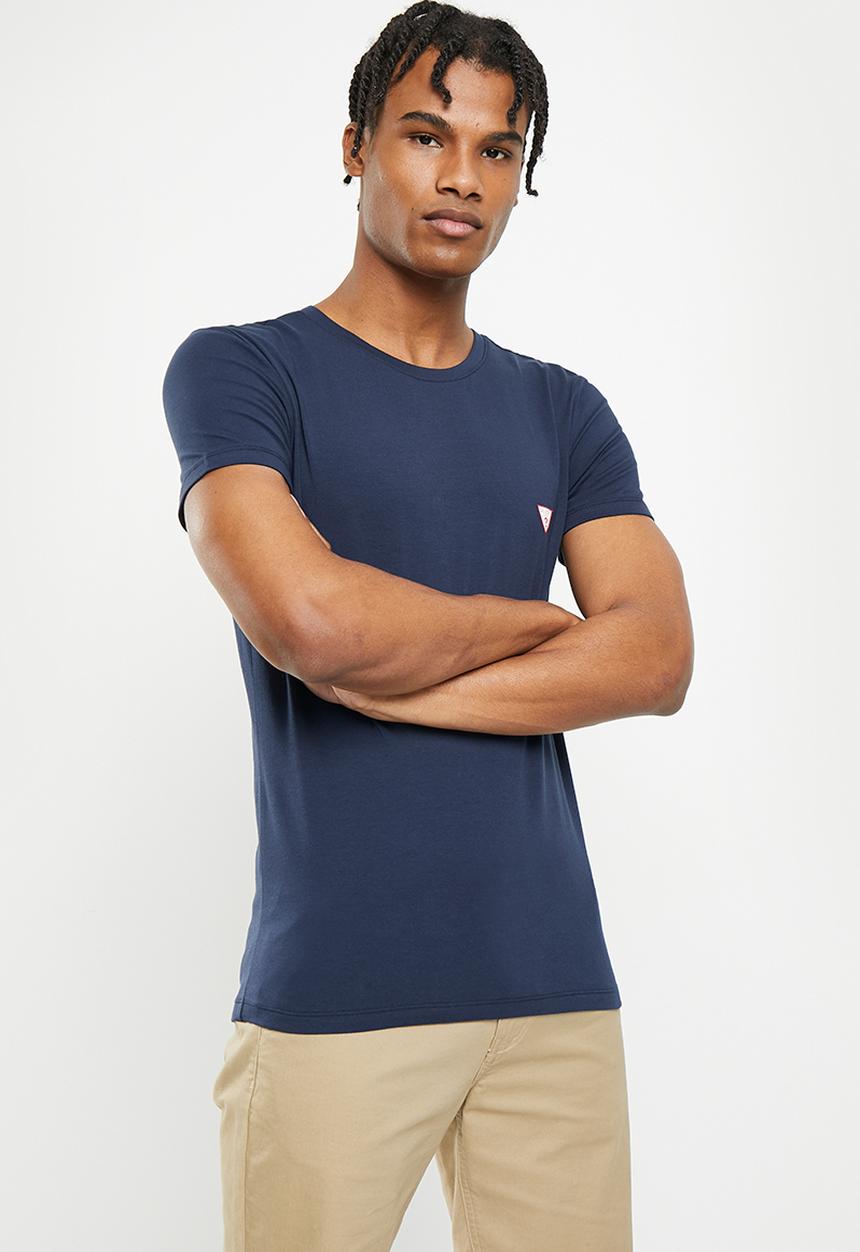 GUESS - Short sleeve Guess classic tee - new navy