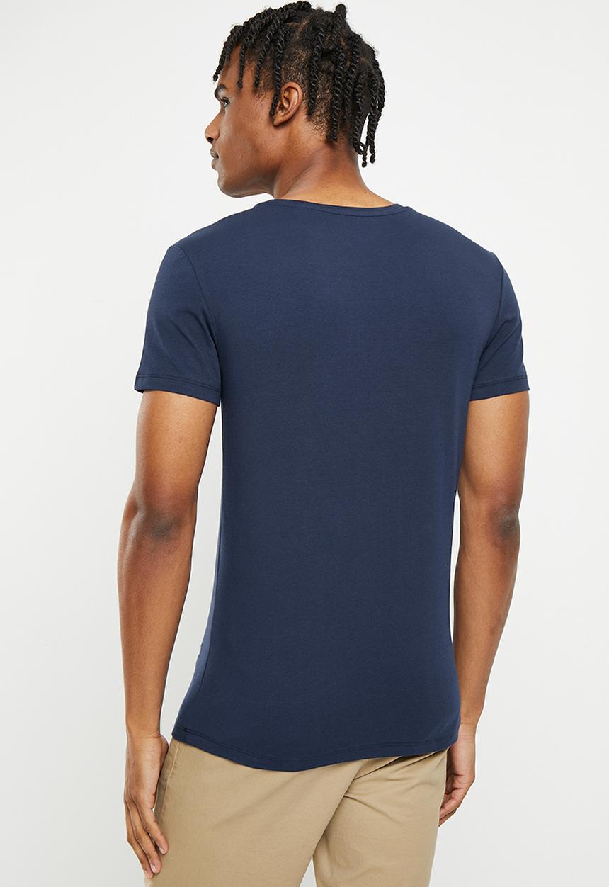 GUESS - Short sleeve Guess classic tee - new navy