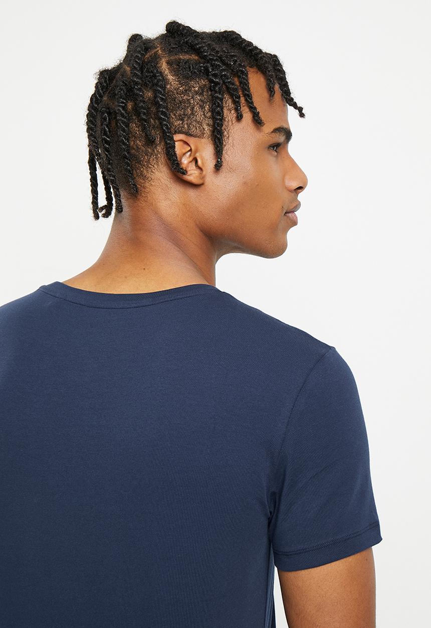 GUESS - Short sleeve Guess classic tee - new navy