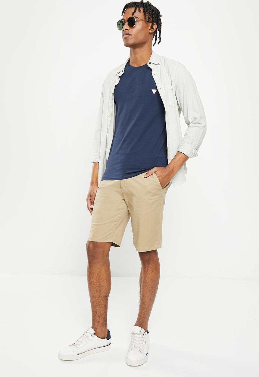 GUESS - Short sleeve Guess classic tee - new navy
