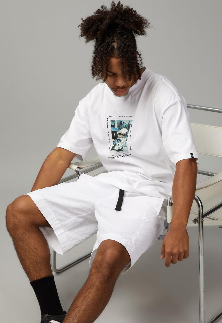 Factorie - Combat street short - white