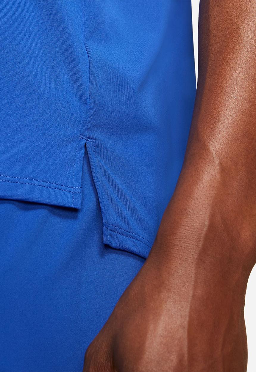 Nike - M nk df rise 365 tank - game royal / reflective silver