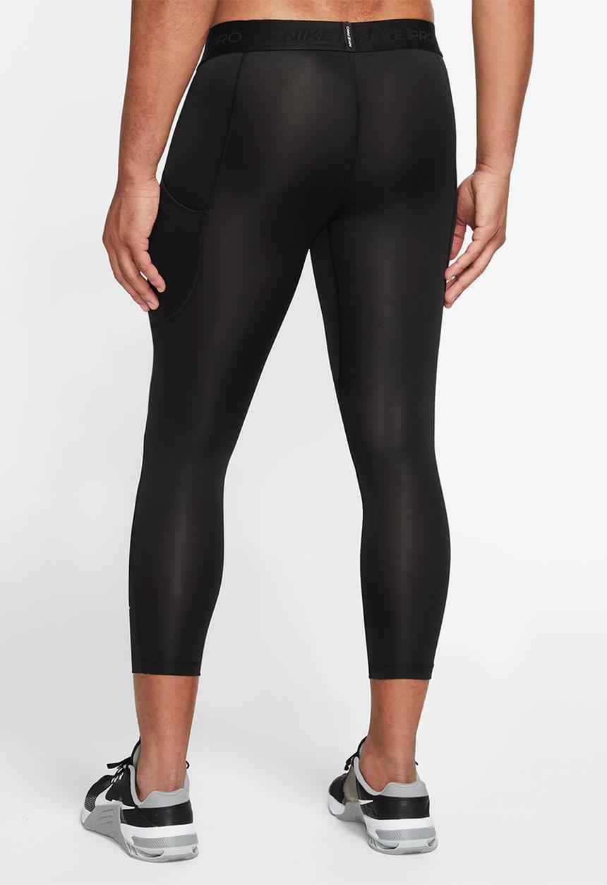 Nike - Nike Pro Dri-FIT 3/4-Length Fitness Tights - black