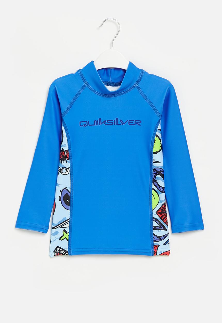 Quiksilver - Alpha boy long sleeve - vallarta blue