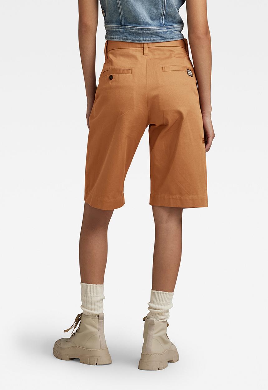 G-STAR - Chino bermuda short wmn - chipmunk