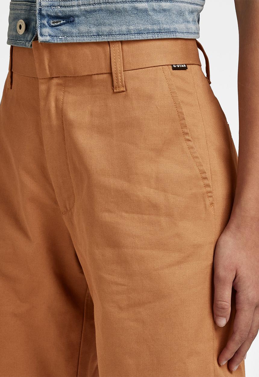 G-STAR - Chino bermuda short wmn - chipmunk