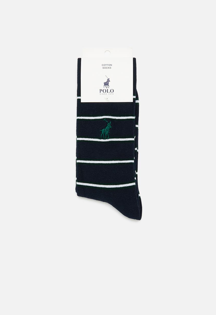 POLO - Stripe - navy