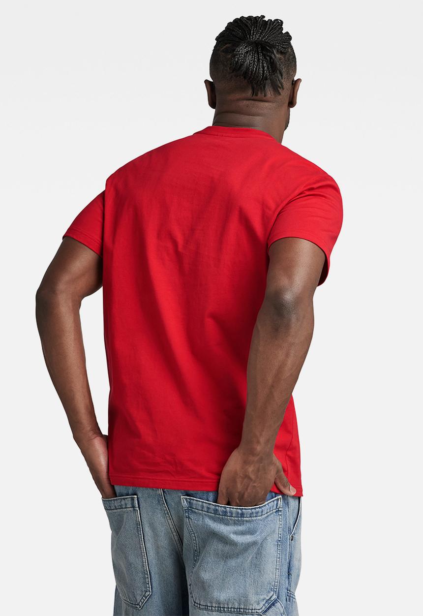 G-STAR - Chest gr r t compact jersey o - dk flame
