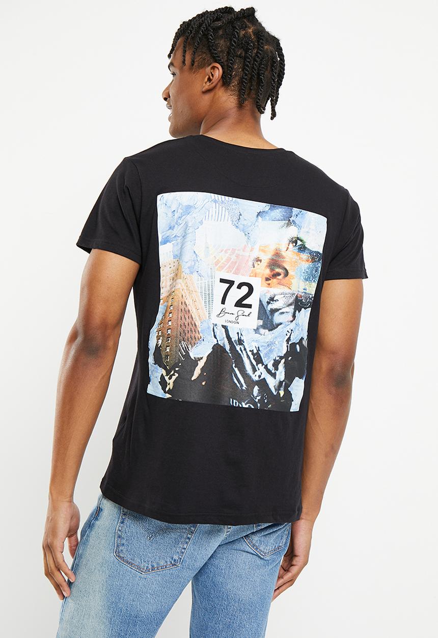 Brave Soul - Ubbe tee - jet black