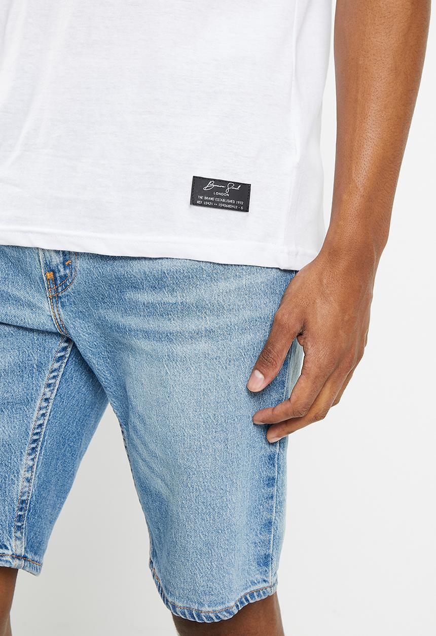 Brave Soul - Ubbe tee - optic white