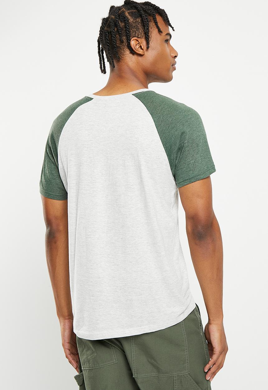 Brave Soul - Baptistk tee - light ecru 