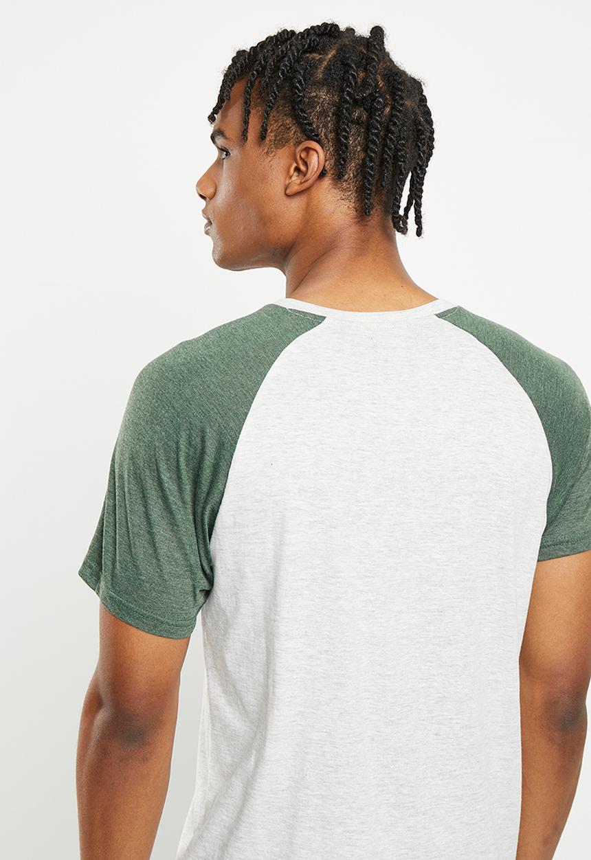 Brave Soul - Baptistk tee - light ecru 