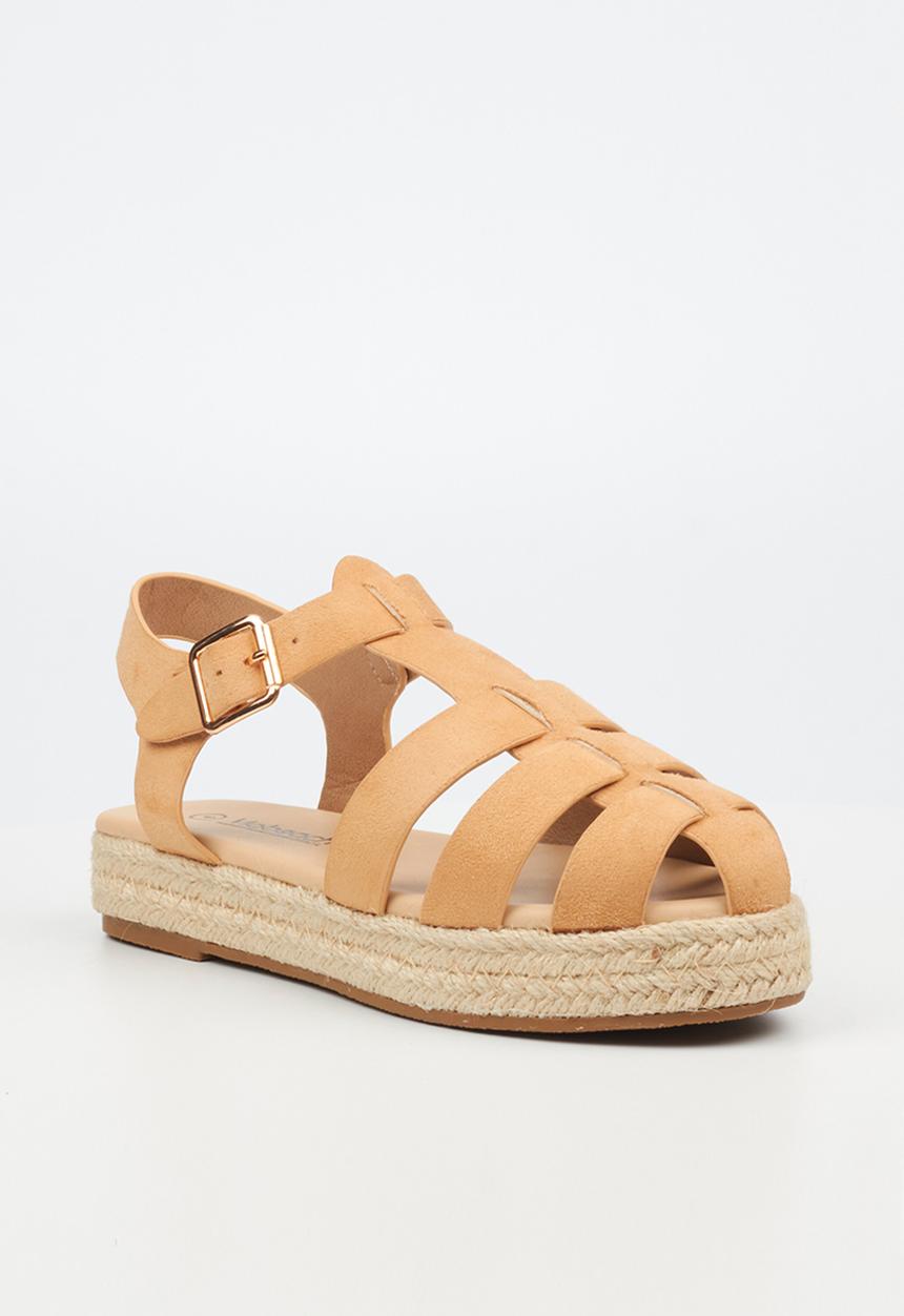 Viabeach - Ivory 9 espadrille - camel