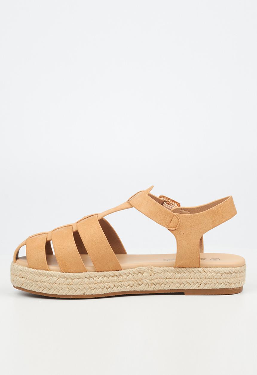 Viabeach - Ivory 9 espadrille - camel
