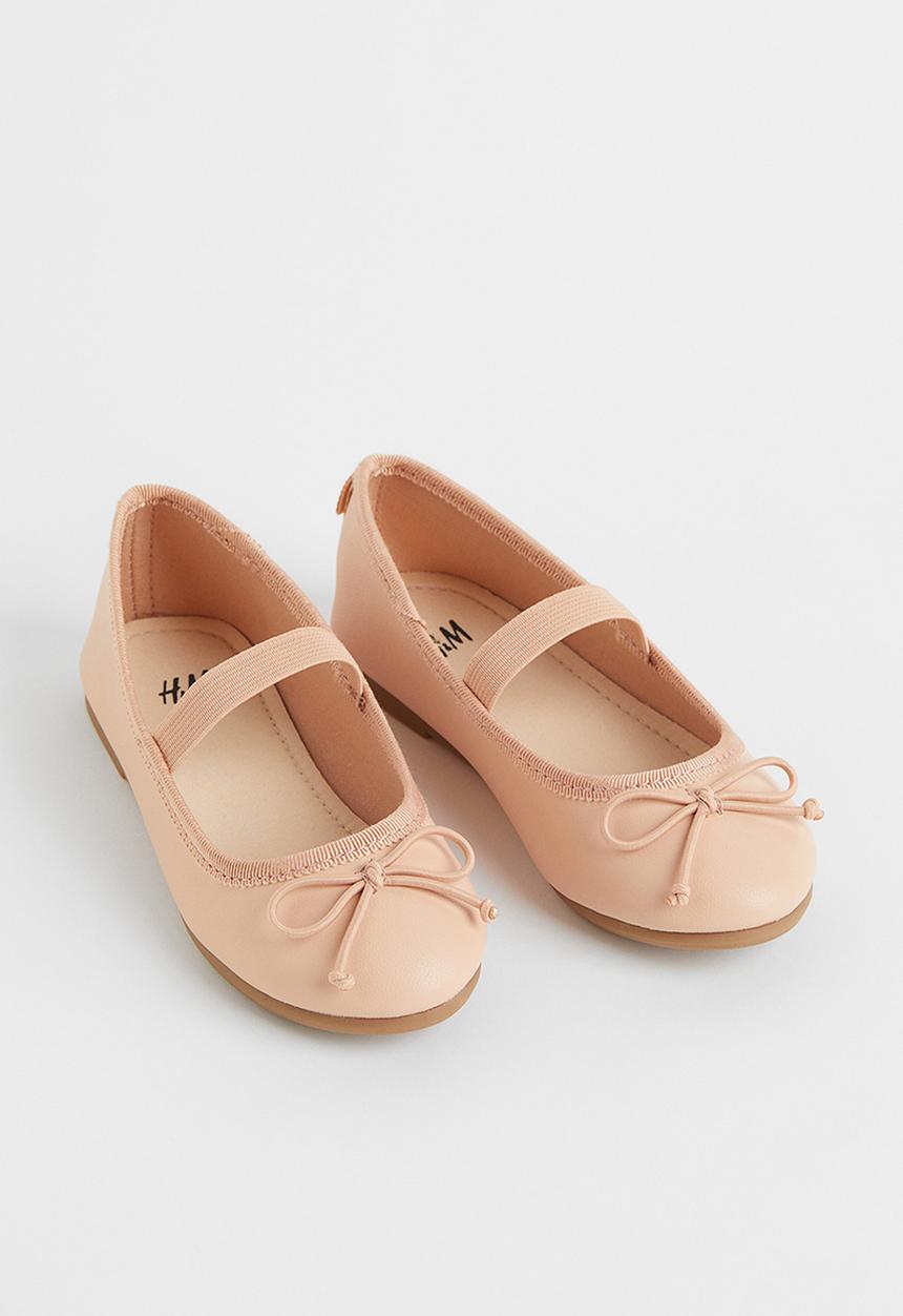 H&M - Ballet pumps - powder beige