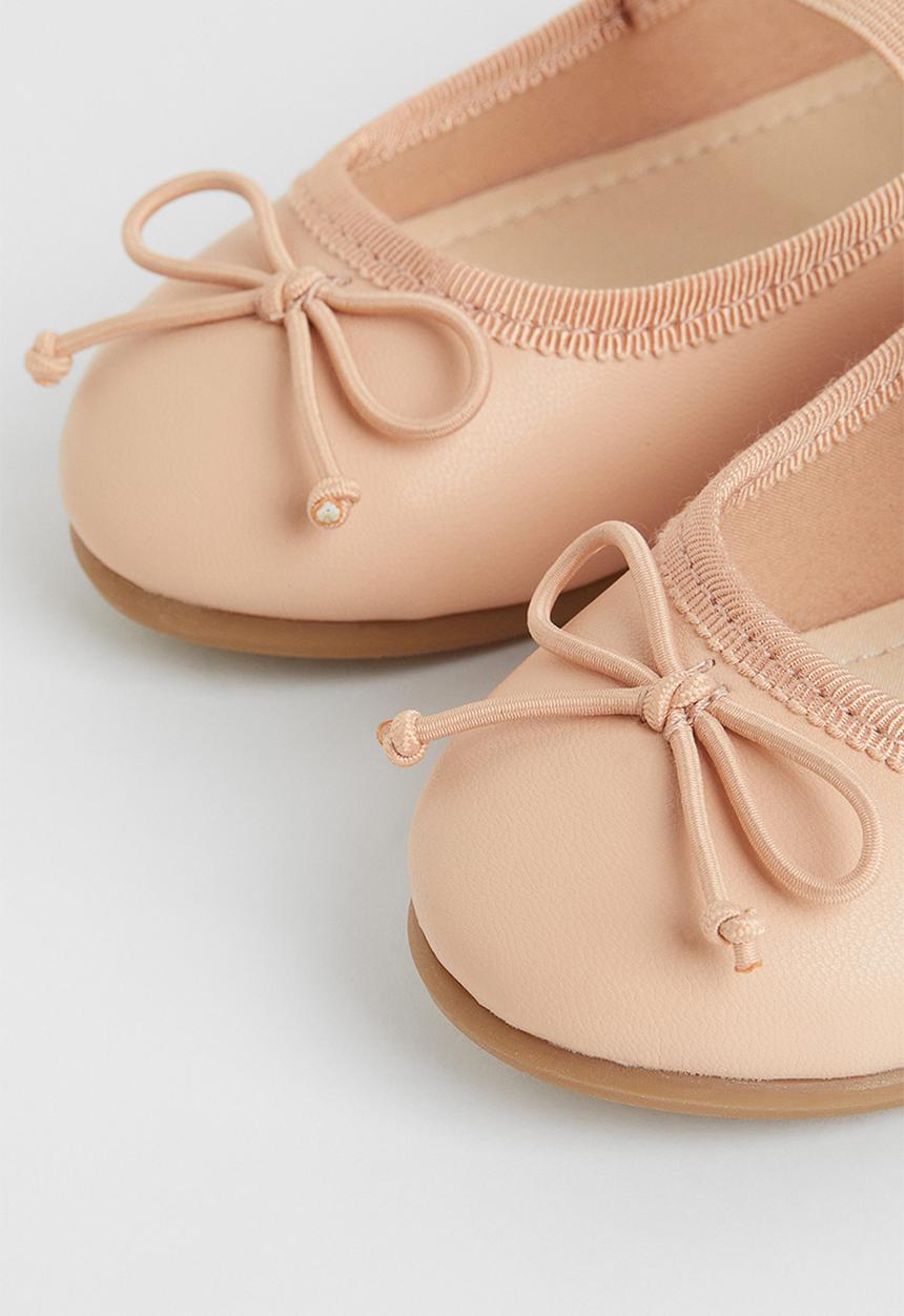 H&M - Ballet pumps - powder beige