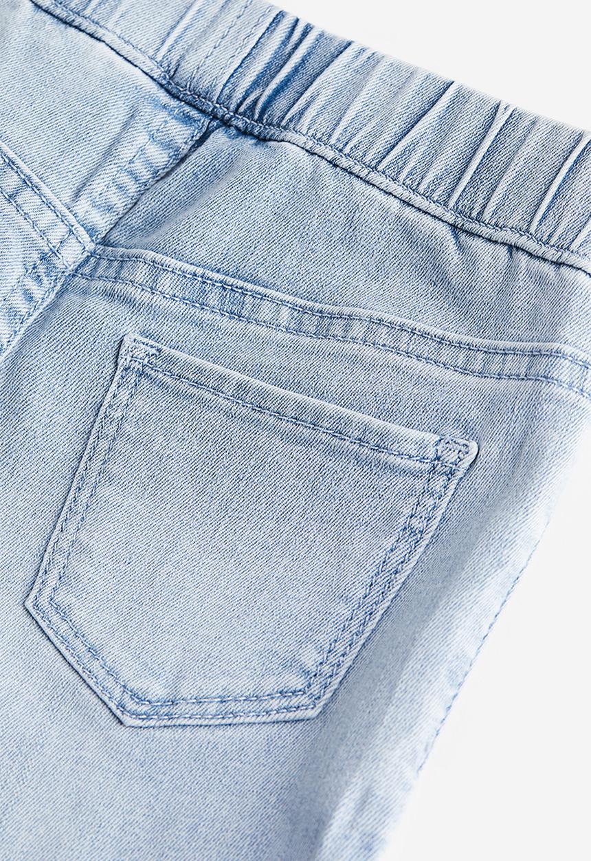 H&M - Denim leggings - light denim blue/unicorn